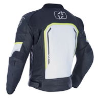 Strada Mens Sports Jacket Black White Fluo