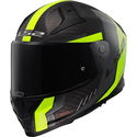 FF811 Vector II Carbon Helmet Grid Matt Hi Viz Yellow