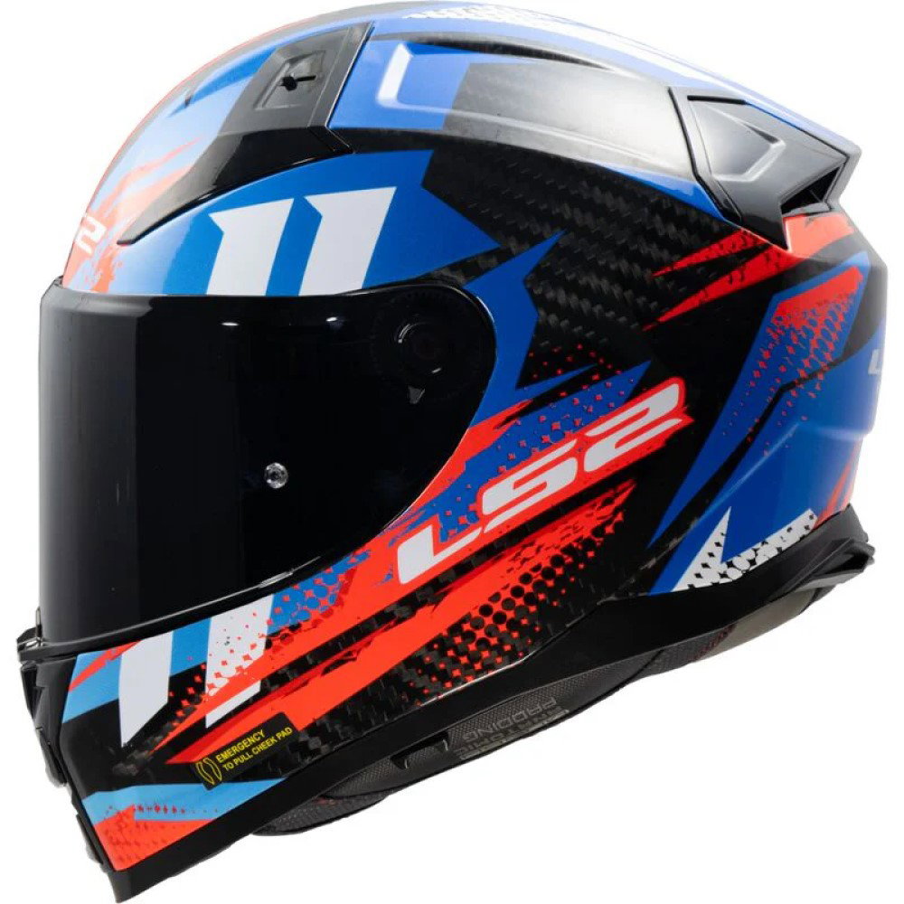 FF811 Vector II Helmet Tantic Red Blue