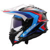 LS2 LS2 MX701 Explorer Carbon Helmet Frontier II White Blue - Thumbnail 1