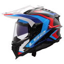 MX701 Explorer Carbon Helmet Frontier II White Blue