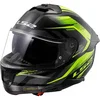 LS2 LS2 FF808 Stream II Helmet Fury Black Hi-Viz Yellow - Thumbnail 2