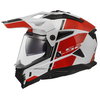 LS2 LS2 MX702 Pioneer II Helmet Hill White Red - Thumbnail 2