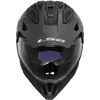LS2 LS2 MX702 Pioneer II Helmet Matt Black - Thumbnail 3
