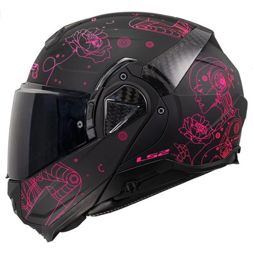 LS2 FF910 Advant II Helmet Sophia Black Pink