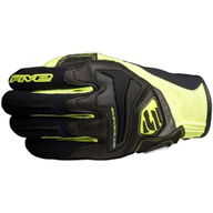 RS4 Gloves Black Fluo Yellow