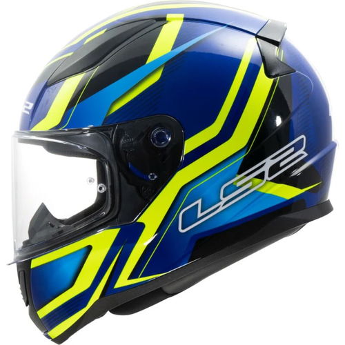LS2 FF353 Rapid II Helmet Flitz H-V Yellow Blue