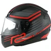 LS2 LS2 FF353 Rapid II Helmet Circuit Black Red - Thumbnail 3
