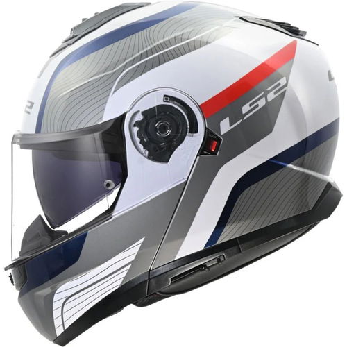 LS2 FF908 Strobe II Helmet Monza White Blue Red