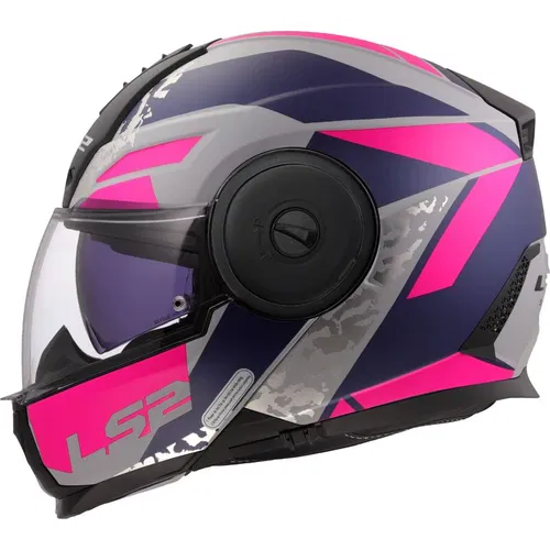 LS2 FF902 Scope II Helmet Oxyd Grey Blue Purple