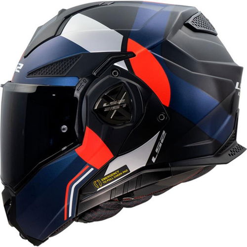 LS2 FF901 Advant X Helmet Ultra Blue Red