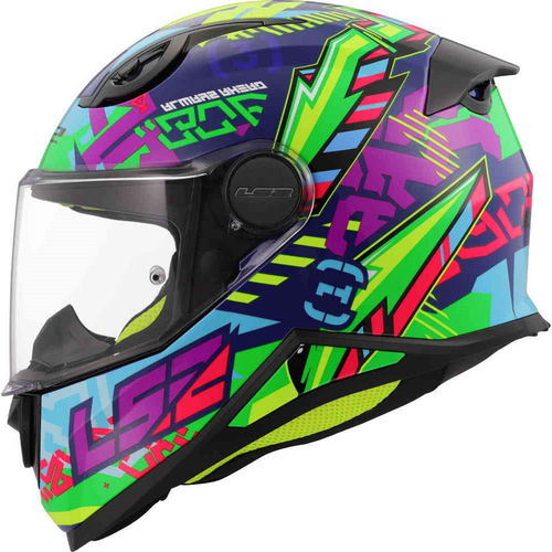 LS2 FF812 Kid Helmet Svent Blue Green