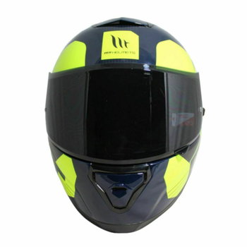 MT Thunder 3 Ray Helmet Navy Fluo Yellow Size: S