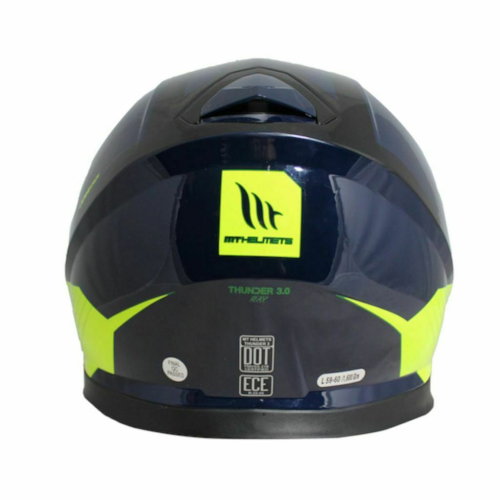 MT Thunder 3 Ray Helmet Navy Fluo Yellow Size: S