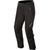 Alpinestars Wake Air Black Textile Motorcycle Pants Front                                                                                                                                                                                                      