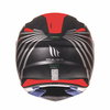 MT Targo Doppler Helmet Matt Black Red Size: S
