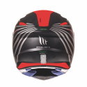 Targo Doppler Helmet Matt Black Red