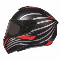 Targo Doppler Helmet Matt Black Red