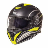 Targo Doppler Helmet Matt Black Fluo Yellow