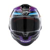 Alpinestars Alpinestars Supertech R10 Helmet Martinator LE Blue Purple Red - Thumbnail 2