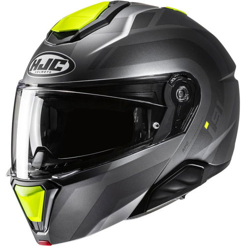 HJC I91 Helmet Arven Yellow