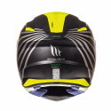 Targo Doppler Helmet Matt Black Fluo Yellow