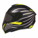 Targo Doppler Helmet Matt Black Fluo Yellow