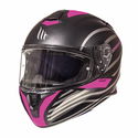Targo Doppler Helmet Matt Black Pink