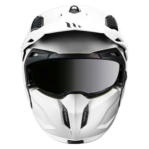 MT Streetfighter Helmet Pearl White Size: S