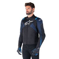 T-Jaws V4 Waterproof Jacket Dark Blue Blithe Blue