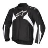 Alpinestars Alpinestars T-Jaws V4 Waterproof Jacket Black White - Thumbnail 1