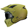 MT Streetfighter Helmet Matt Green Size: S