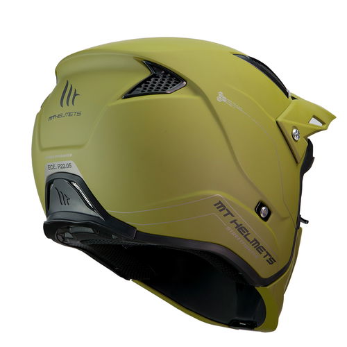 MT Streetfighter Helmet Matt Green Size: S