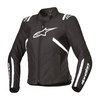 Alpinestars Alpinestars Stella T-SPS V2 Waterproof Jacket Black White - Thumbnail 1