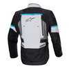 Alpinestars Alpinestars Bogota Pro Drystar Jacket Ice Grey Black Cyan - Thumbnail 2