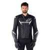 Alpinestars Alpinestars Faster V3 Leather Jacket Black White - Thumbnail 3