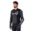 Alpinestars Alpinestars Faster V3 Leather Jacket Black White - Thumbnail 4