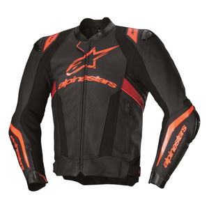 Alpinestars Missile V3 Ignition Jacket Black Red Fluo Dark Red