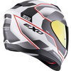 Scorpion Scorpion Exo 520 Evo Air Helmet Lena White Silver Red - Thumbnail 3