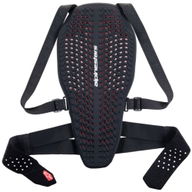 Nucleon Plasma Back Protector Black White Red
