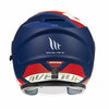 MT Avenue Sideway Helmet Matt Blue Red White Size: S