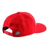 Troy Lee Designs Troy Lee Designs Signature Curved Cap Red White - Thumbnail 2