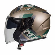 Avenue Sideway Helmet Gold Green