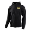 Troy Lee Designs Troy Lee Designs Speed Logo Zip-Up Hoodie Black - Thumbnail 1