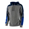 Troy Lee Designs Troy Lee Designs Holeshot Hoodie Heather Grey Blue - Thumbnail 1
