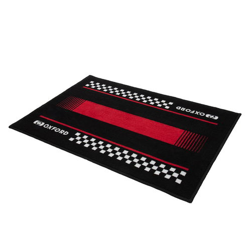 Oxford Products Door Mat Pitlane Red 90 x 60xm