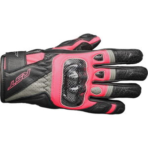 2097 Stunt III CE Ladies Gloves Black Pink Grey