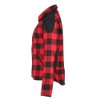 MotoGirl MotoGirl Jessie Flannel Jacket Red - Thumbnail 5