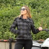 MotoGirl MotoGirl Jessie Flannel Jacket Grey - Thumbnail 8