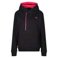 Helmet Hoodie Pink Black